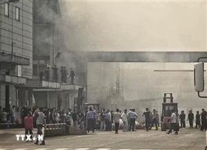 Bắc Ninh: Điều tra sự cố nổ bình khí nén tại doanh nghiệp