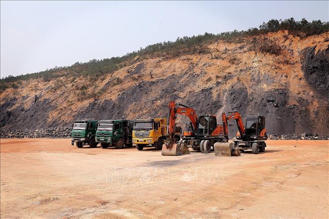 Khởi công nhà máy có quy mô có diện tích khoảng 13ha. Ảnh: Thanh Hải - TTXVN 