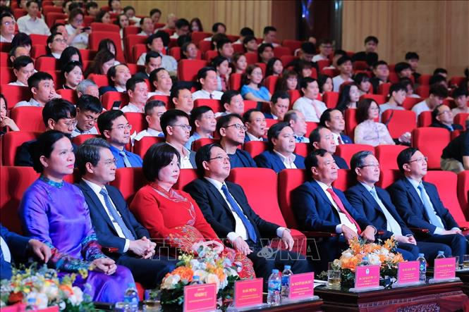 Các đại biểu tham dự buổi Lễ. Ảnh: Lê Đông - TTXVN