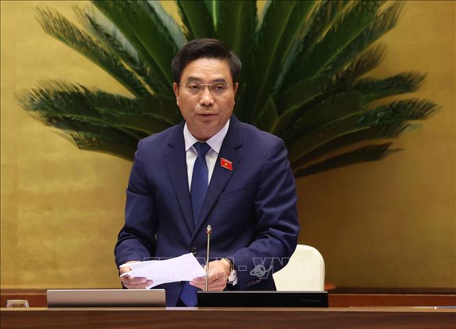 Phó Chủ tịch Quốc hội Nguyễn Doãn Anh điều hành phiên họp. Ảnh: Văn Điệp - TTXVN 