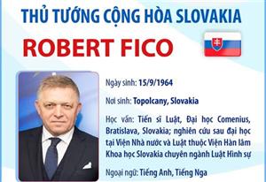 Chân dung Thủ tướng Cộng hòa Slovakia Robert Fico