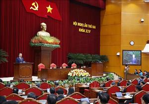 Hội nghị Trung ương 2: Kiên định 'bốn nguyên tắc' để đạt tăng trưởng hai con số bền vững