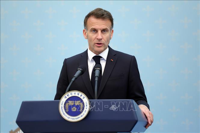 Tổng thống Pháp Emmanuel Macron. Ảnh: Yonhap/TTXVN