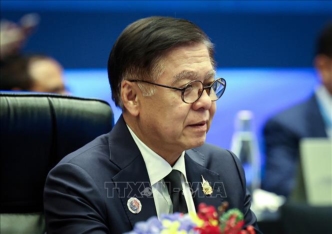 Phó Thủ tướng kiêm Ngoại trưởng Thái Lan Sihasak Phuangketkeow. Ảnh: THX/TTXVN