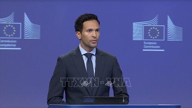 Người phát ngôn về đối ngoại của Liên minh châu Âu (EU) Anouar El Anouni. Ảnh: IRNA/TTXVN