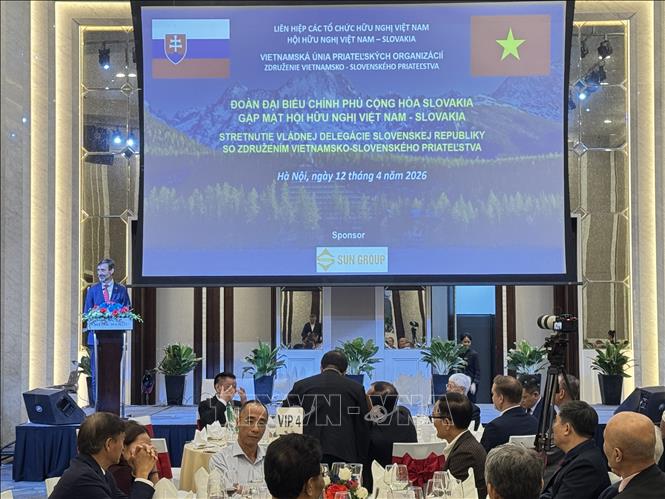 Quang cảnh buổi gặp. Ảnh: Hải Ngọc - TTXVN