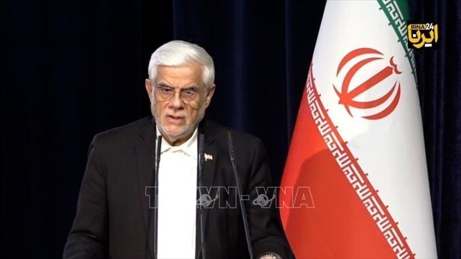 Phó Tổng thống Iran Mohammad Reza Aref. Ảnh: IRNA/TTXVN
