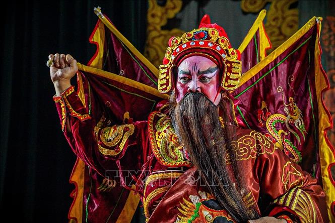 Tạo hình tướng Cao Hoài Đức trong vở Tuồng 