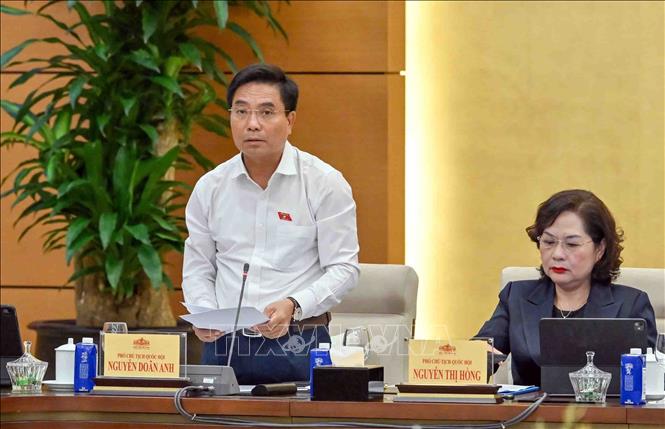 Phó Chủ tịch Quốc hội Nguyễn Doãn Anh phát biểu. Ảnh: Phạm Kiên - TTXVN