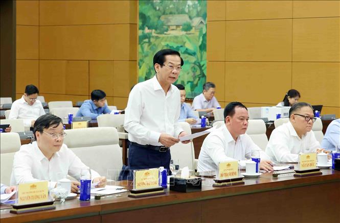 Bộ trưởng Bộ Nội vụ Đỗ Thanh Bình phát biểu. Ảnh: Phạm Kiên - TTXVN