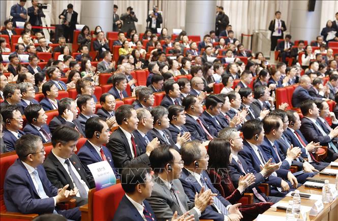 Delegates attend the event. VNA Photo: Thống Nhất 