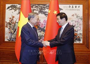 Tổng Bí thư, Chủ tịch nước hội kiến Chủ tịch Chính hiệp toàn quốc Trung Quốc