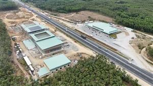 Nhà đầu tư thi công cầm chừng, trạm dừng nghỉ cao tốc lại chậm tiến độ