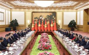 Tổng Bí thư, Chủ tịch nước Tô Lâm hội đàm với Tổng Bí thư, Chủ tịch nước Trung Quốc Tập Cận Bình