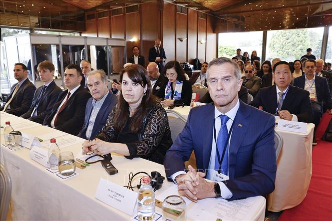 Đại biểu Tọa đàm chính sách thúc đẩy hợp tác Việt Nam - Thổ Nhĩ Kỳ. Ảnh: Doãn Tấn – TTXVN