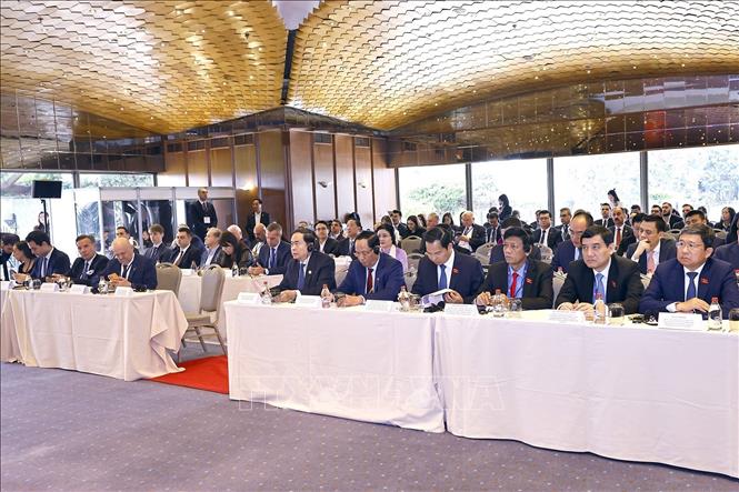 Chủ tịch Quốc hội Trần Thanh Mẫn dự Tọa đàm chính sách thúc đẩy hợp tác Việt Nam - Thổ Nhĩ Kỳ. Ảnh: Doãn Tấn – TTXVN