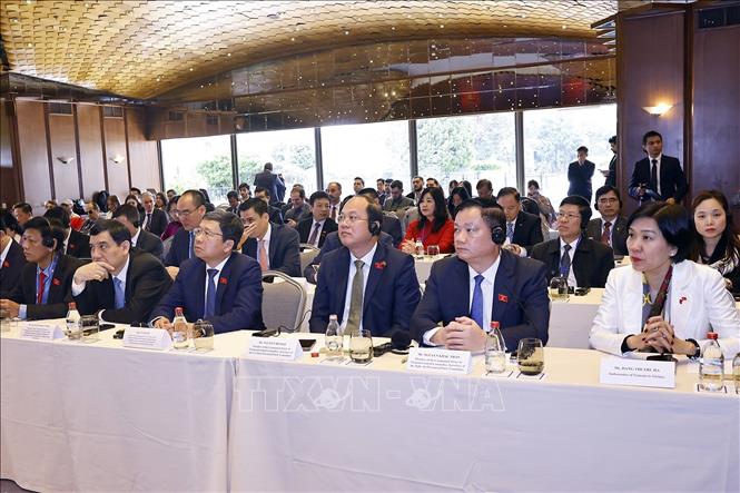 Đại biểu Tọa đàm chính sách thúc đẩy hợp tác Việt Nam - Thổ Nhĩ Kỳ. Ảnh: Doãn Tấn – TTXVN