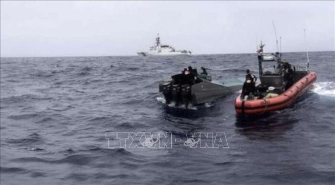 Chính quyền của Tổng thống Mỹ tấn công tàu bị nghi chở ma túy ở vùng biển Caribe. Ảnh: IRNA/TTXVN