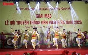 Lễ hội đền Hoàng Bà lan tỏa truyền thống yêu nước, tri ân tiền nhân