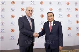 Chủ tịch Quốc hội Trần Thanh Mẫn hội kiến Chủ tịch Quốc hội Thổ Nhĩ Kỳ