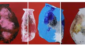 Xem thế giới những chiếc bình trong triển lãm cá nhân của họa sĩ Son Yun Seok