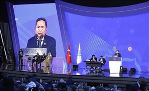 Thứ trưởng Ngoại giao Đặng Hoàng Giang trả lời phỏng vấn về kết quả chuyển công tác của Chủ tịch Quốc hội Trần Thanh Mẫn