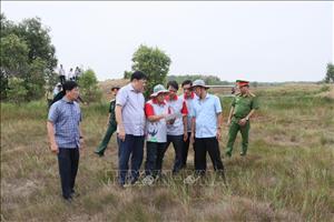 Chủ động ứng phó nguy cơ cháy rừng mùa khô tại Vườn Quốc gia Tràm Chim