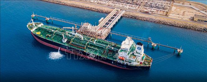 Quang cảnh cảng công nghiệp King Fahd ở Yanbu (Saudi Arabia). Ảnh: saudipedia.com/TTXVN