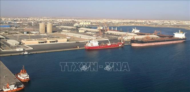 Cảng thương mại Yanbu của Saudi Arabia trên Biển Đỏ. Ảnh: saudipedia.com/TTXVN