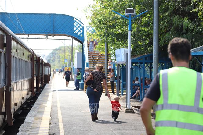 Những tuyến tàu không chỉ là “bảo tàng sống” mà còn góp phần quan trọng vào ngành du lịch Nam Phi, thu hút cả du khách nội địa lẫn quốc tế yêu thích trải nghiệm. Ảnh: Hồng Minh - PV TTXVN tại Nam Phi