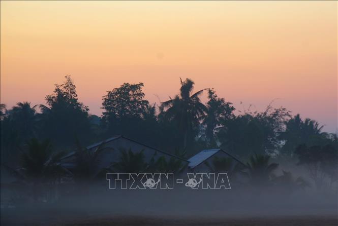 Thời tiết giao mùa mang lại cho miền quê Cần Thơ một sức hút rất riêng. Ảnh: Duy Khương – TTXVN