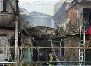 Lâm Đồng: Cháy nhiều căn nhà ngay trung tâm Đà Lạt