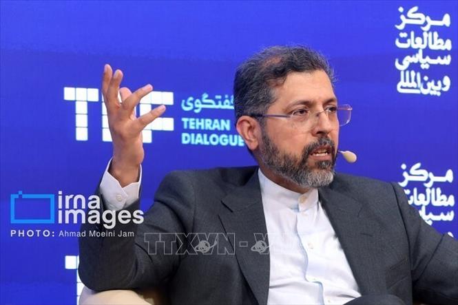 Thứ trưởng Ngoại giao Iran Saeed Khatibzadeh. Ảnh: IRNA/TTXVN