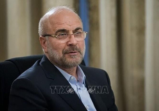 Chủ tịch Quốc hội Iran Mohammad Bagher Qalibaf. Ảnh: IRNA/TTXVN
