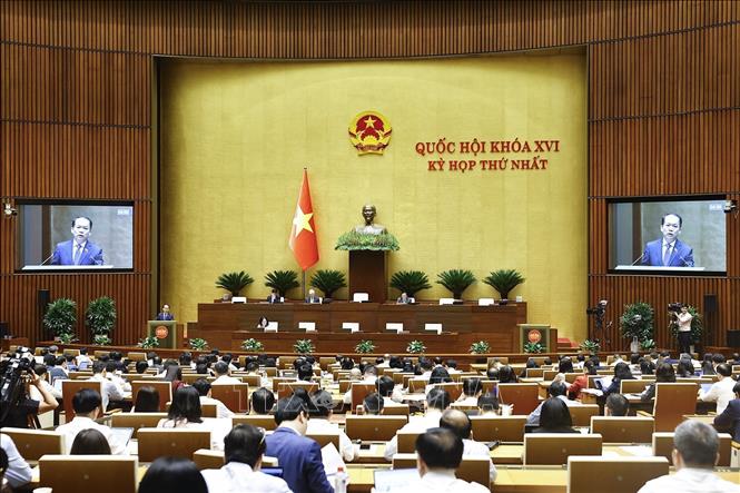 Quang cảnh phiên họp. Ảnh: Doãn Tấn - TTXVN