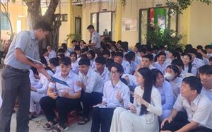 Tuyên truyền phòng, chống ma túy cho gần 560 học sinh tại Cam Ranh