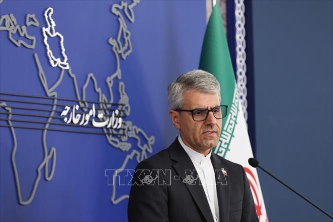 Người phát ngôn Bộ Ngoại giao Iran Esmail Baghaei. Ảnh: IRNA/TTXVN