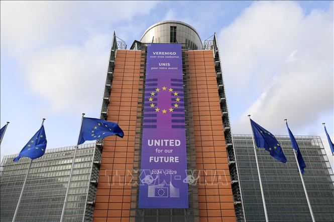 Trụ sở Ủy ban châu Âu tại Brussels, Bỉ. Ảnh: THX/TTXVN