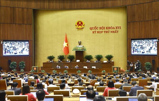 Quang cảnh phiên họp. Ảnh: Doãn Tấn - TTXVN