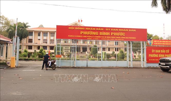 Trụ sở UBND tỉnh Bình Phước cũ nay là trụ sở UBND phường Bình Phước. Ảnh: Đậu Tất Thành - TTXVN
