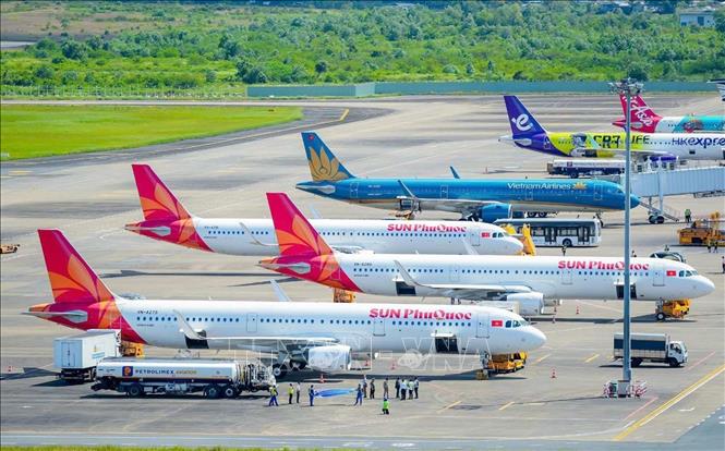 Cảng hàng không quốc tế Phú Quốc, đặc khu Phú Quốc (An Giang). Ảnh: TTXVN phát