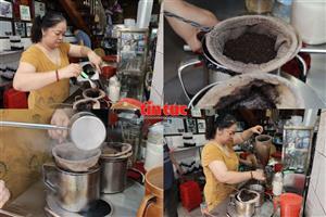 Cà phê vợt ba thế hệ ở TP Hồ Chí Minh giữ hương vị xưa suốt 80 năm