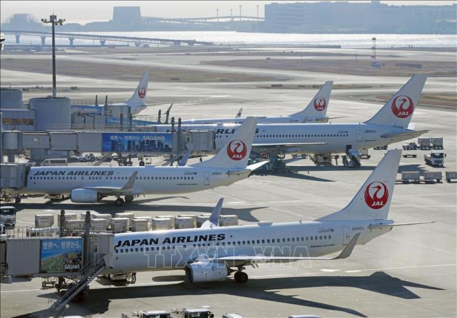 Quang cảnh sân bay Haneda ở Tokyo, Nhật Bản. Ảnh: Kyodo/TTXVN