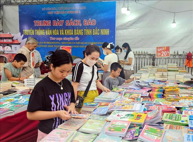 A book space in the northern province of Bac Ninh. VNA Photo