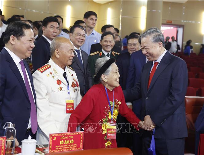 Tổng Bí thư, Chủ tịch nước Tô Lâm và các đại biểu. Ảnh: Thống Nhất -TTXVN