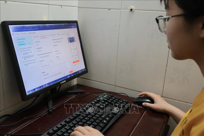 HTX chủ động đưa nông sản lên sàn thương mại điện tử Shopee, nhằm đa dạng hóa kênh phân phối và tiếp cận trực tiếp với tệp khách hàng trẻ. Ảnh: Lê Đông - TTXVN