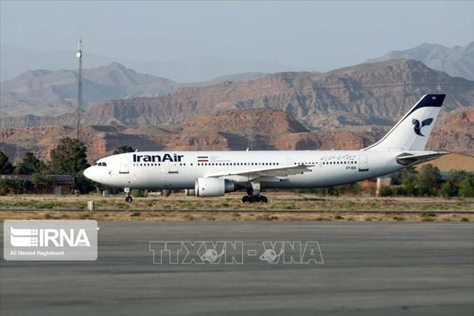 Máy bay của hãng hàng không Iran Air. Ảnh: IRNA/TTXVN