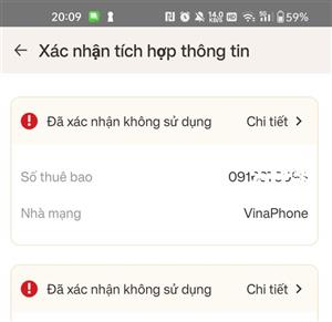 VNeID chưa hiển thị đủ số thuê bao đứng tên chính chủ, người dùng cần làm gì?