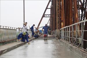 Đẩy nhanh tiến độ sửa chữa cầu Long Biên