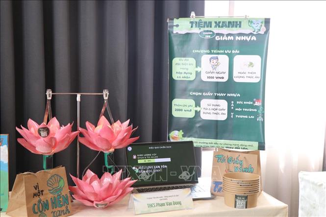 Các ý tưởng tham gia cuộc thi. Ảnh: TTXVN 